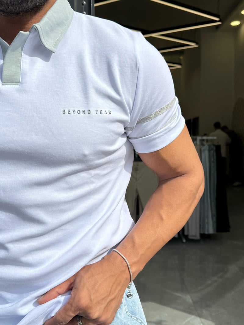 Deepoint T-Shirt Beyaz