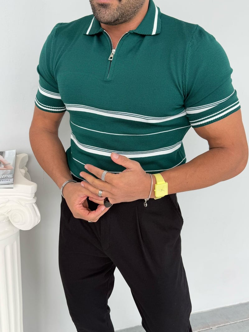 Deepoint Triko Tshirt Yeşil