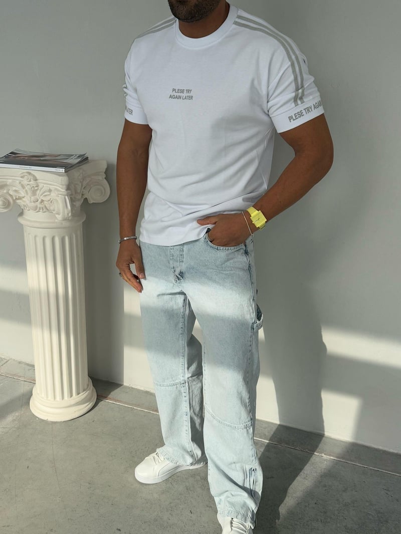 Deepoint Tshirt Beyaz