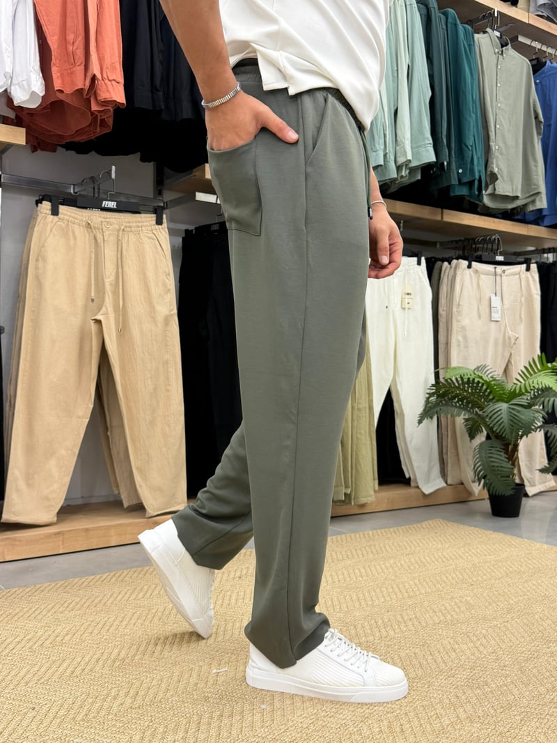 Ferel Modal Pantolon Haki