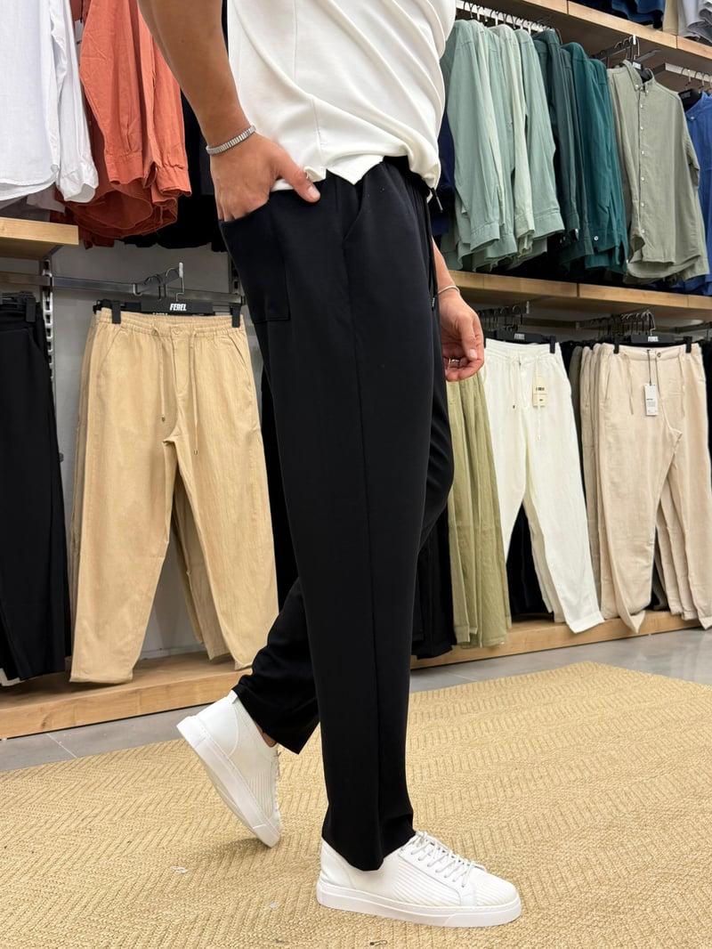 Ferel Modal Pantolon Siyah