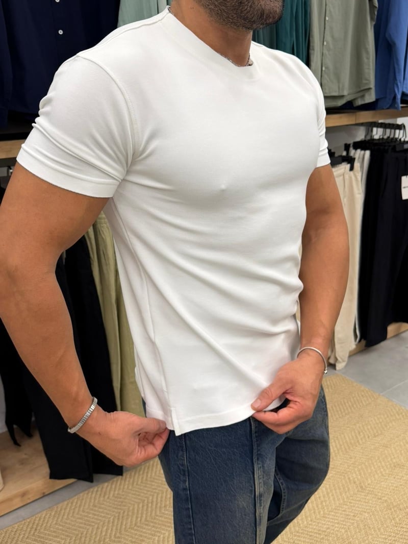 Ferel Modal Tshirt Beyaz