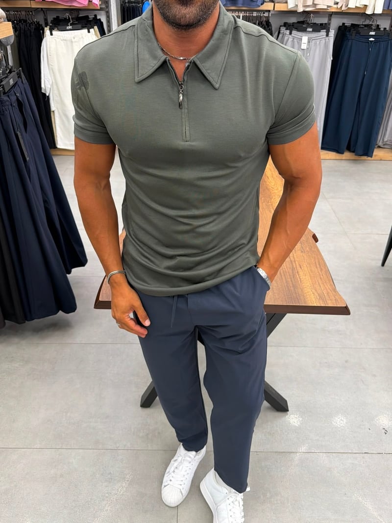 Ferel Modal Tshirt Haki