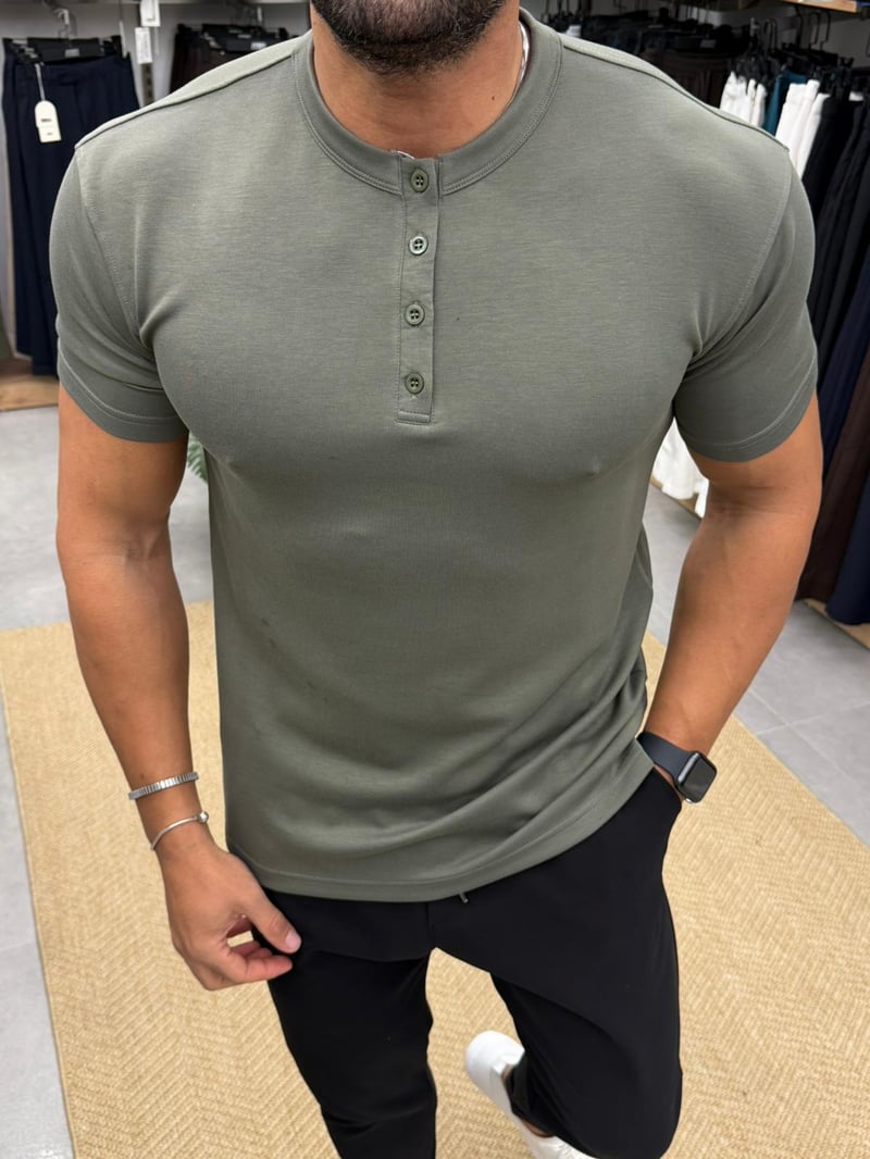 Ferel Modal Tshirt Haki