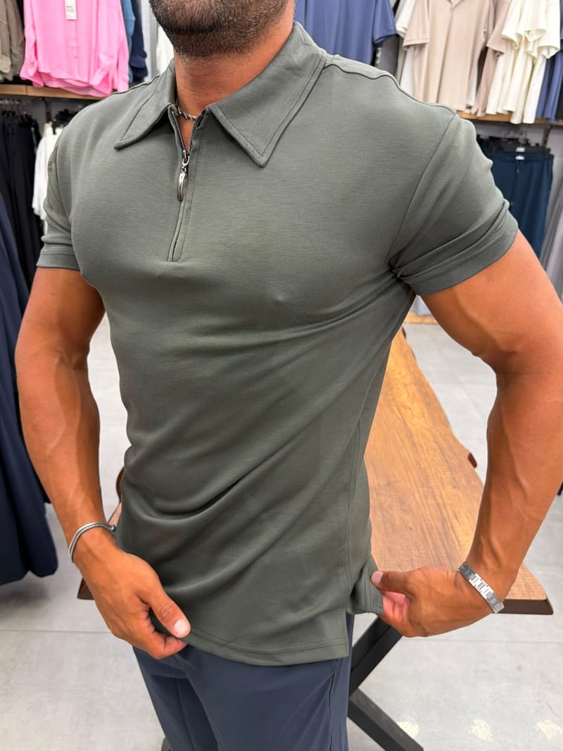 Ferel Modal Tshirt Haki