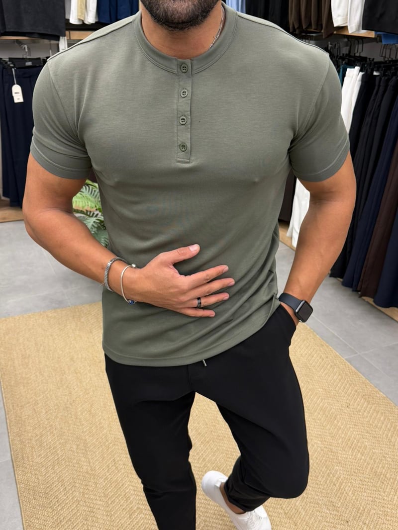 Ferel Modal Tshirt Haki