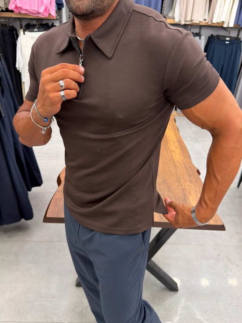 Ferel Modal Tshirt Kahve