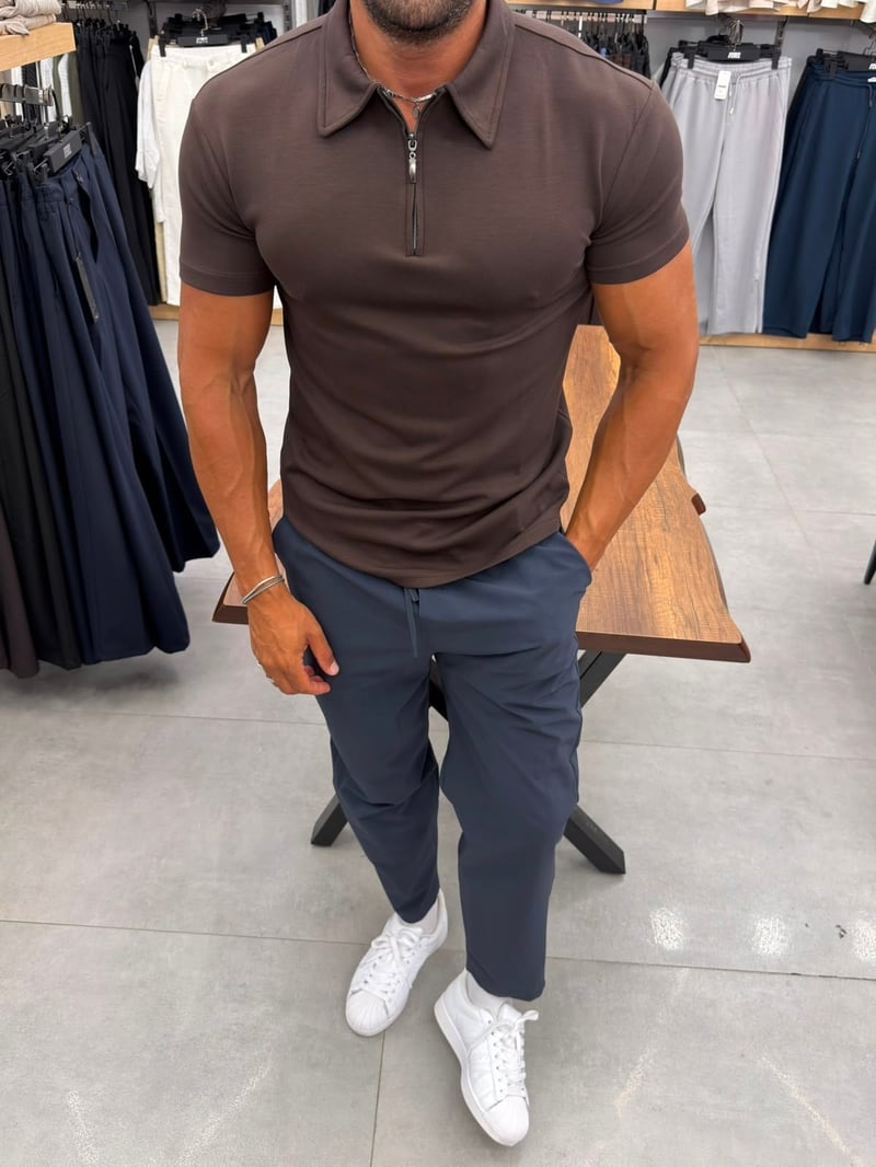 Ferel Modal Tshirt Kahve