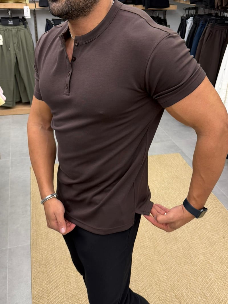 Ferel Modal Tshirt Kahve