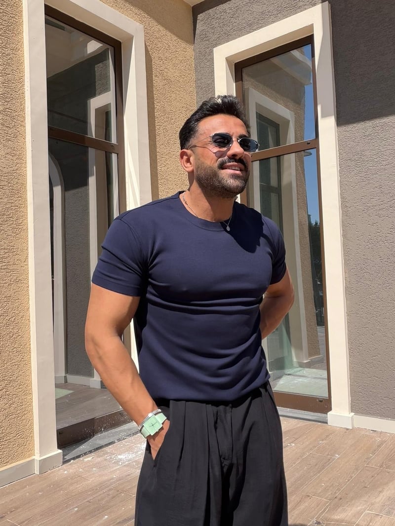 Ferel Modal Tshirt Lacivert