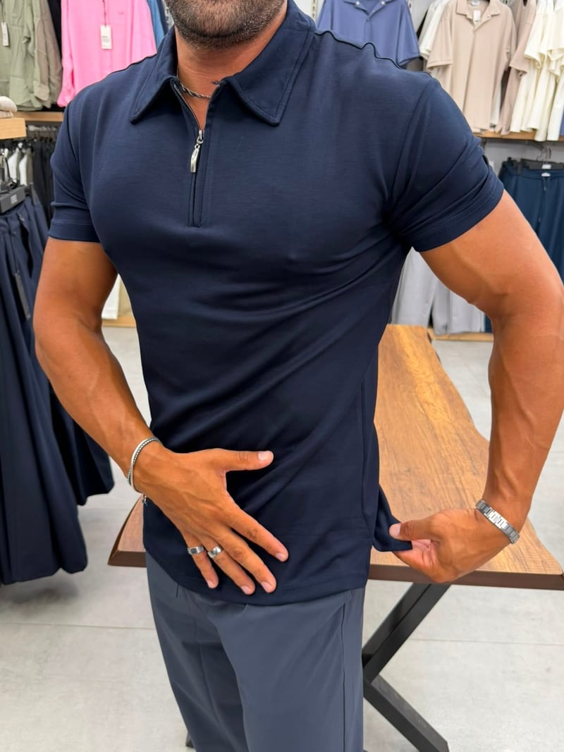 Ferel Modal Tshirt Lacivert
