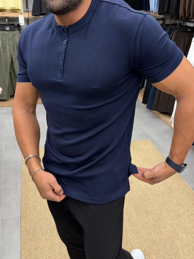 Ferel Modal Tshirt Lacivert