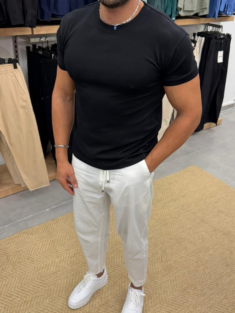 Ferel Modal Tshirt Siyah