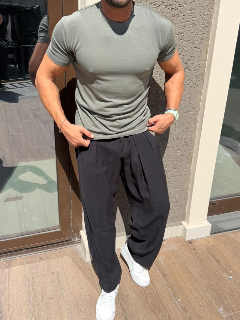 Ferel Modal Tshirt Yeşil