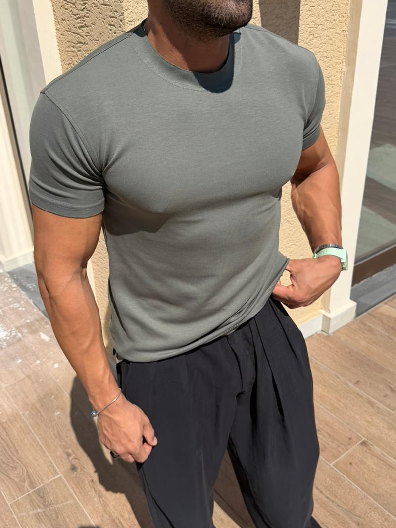 Ferel Modal Tshirt Yeşil