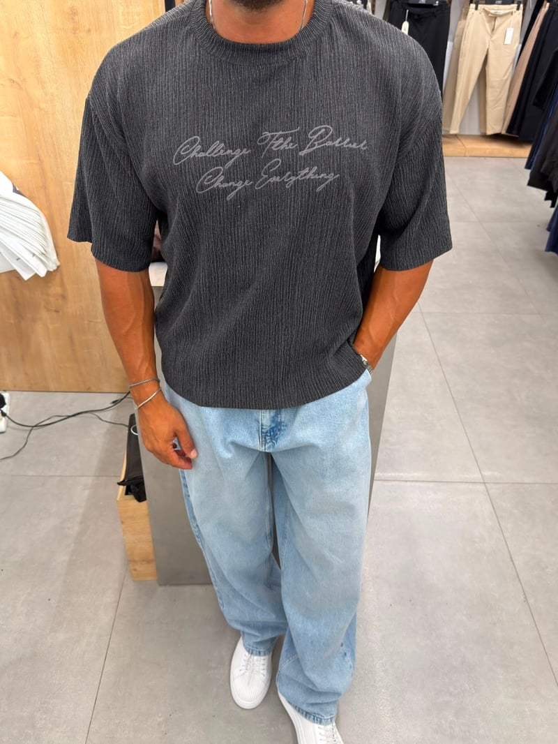 Ferel Owersize Tshirt Antrasit