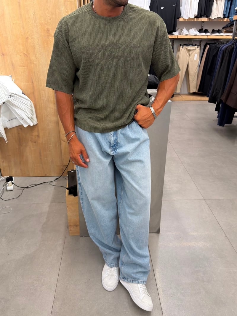 Ferel Owersize Tshirt Haki