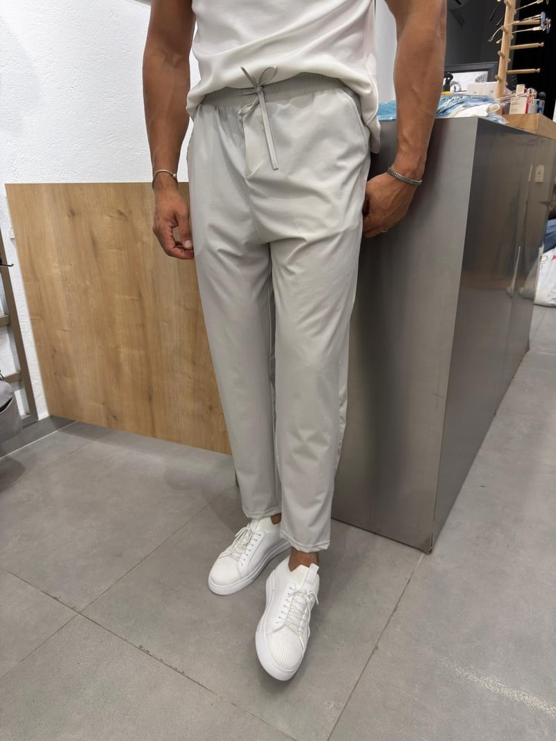 Ferel Paraşüt Jogger Pantolon Taş