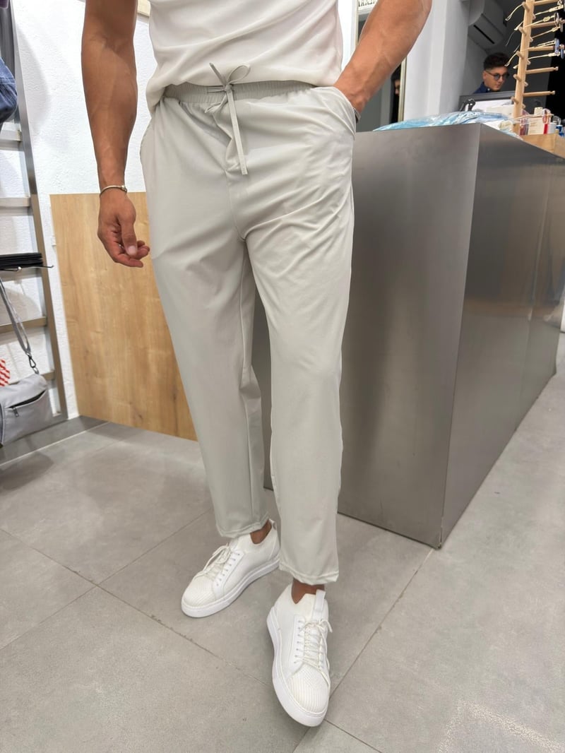 Ferel Paraşüt Jogger Pantolon Taş