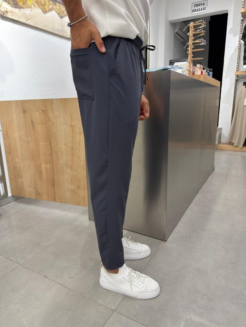 Ferel Paraşüt Kumaş Jogger Antrasit