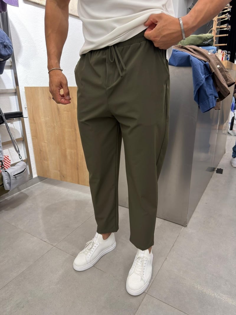Ferel Paraşüt Kumaş Jogger Haki