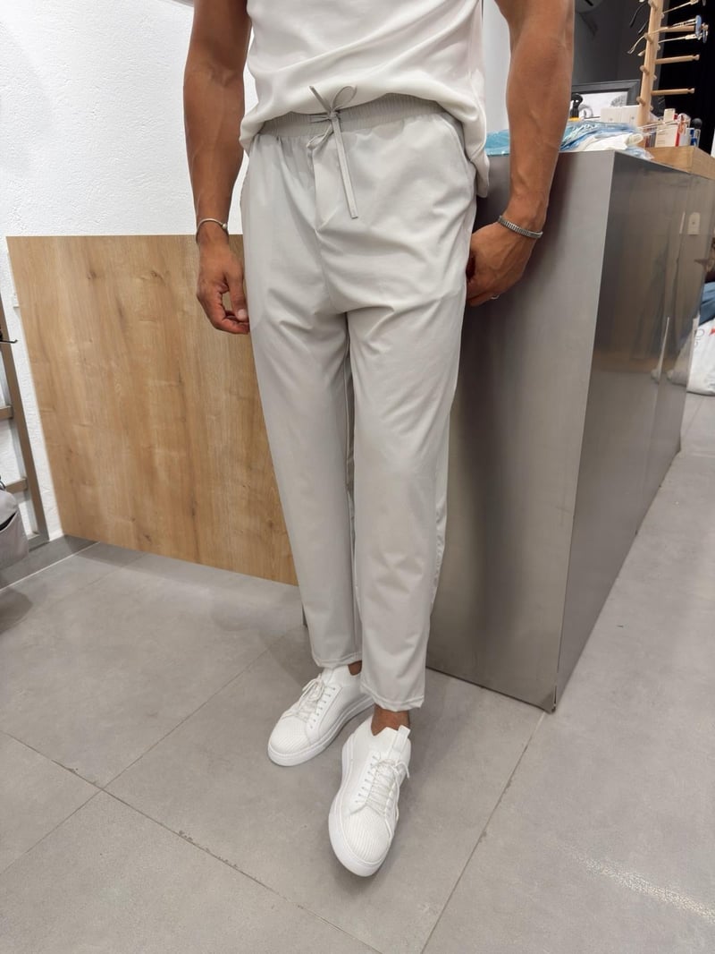 Ferel Paraşüt Kumaş Jogger Taş