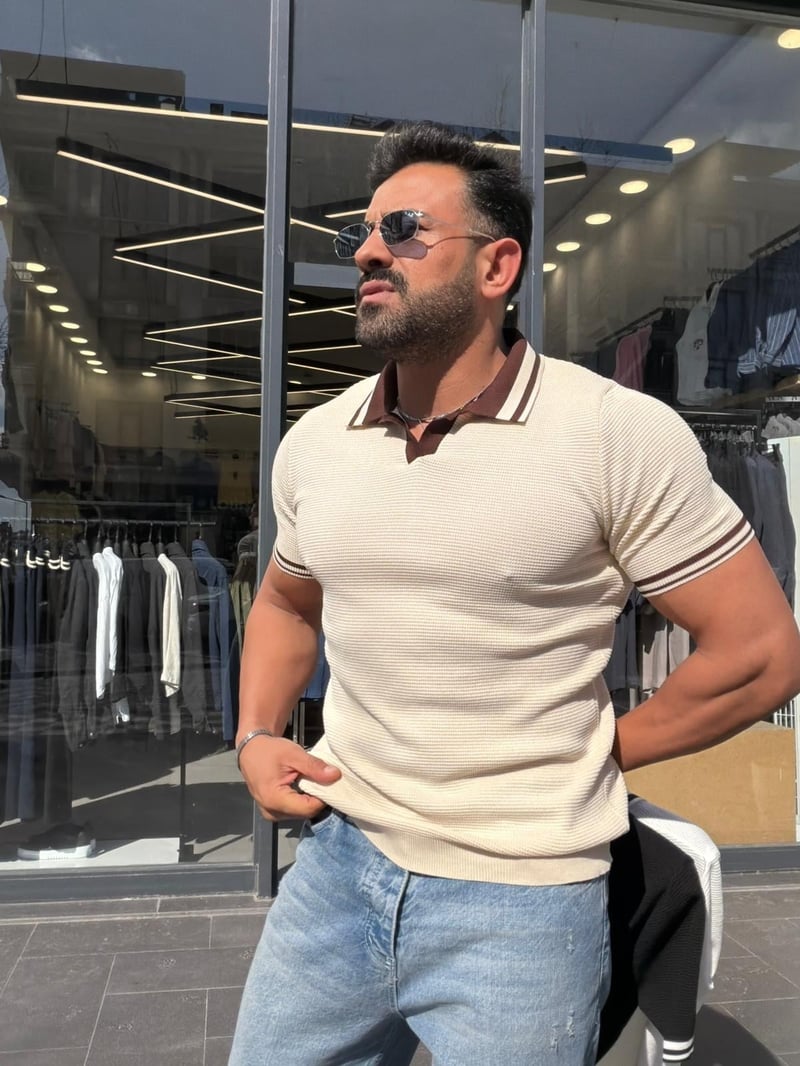 Ferel Triko Tshirt Ekru