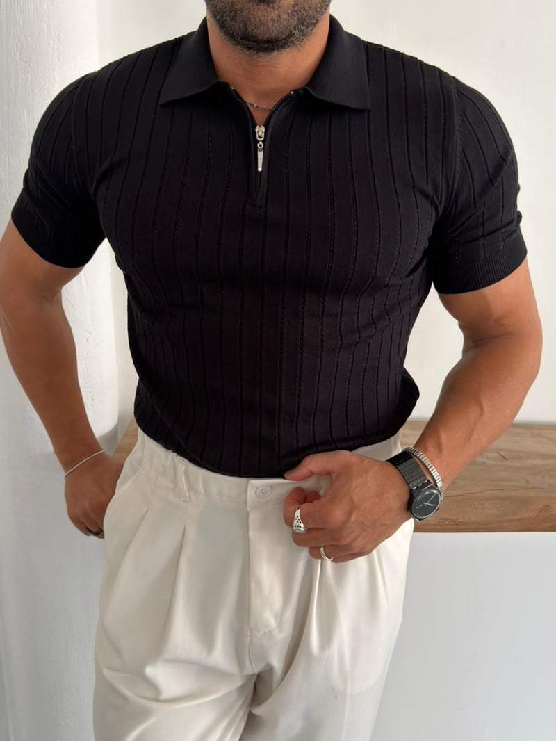 Ferel Triko Tshirt Siyah