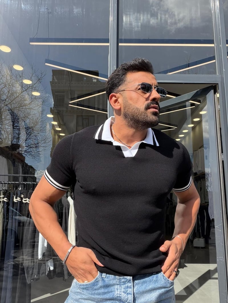 Ferel Triko Tshirt Siyah