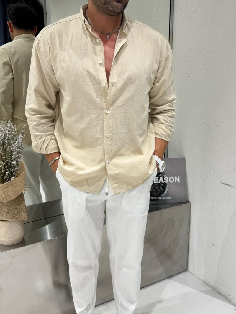 Giesto Fresh Gömlek Bej