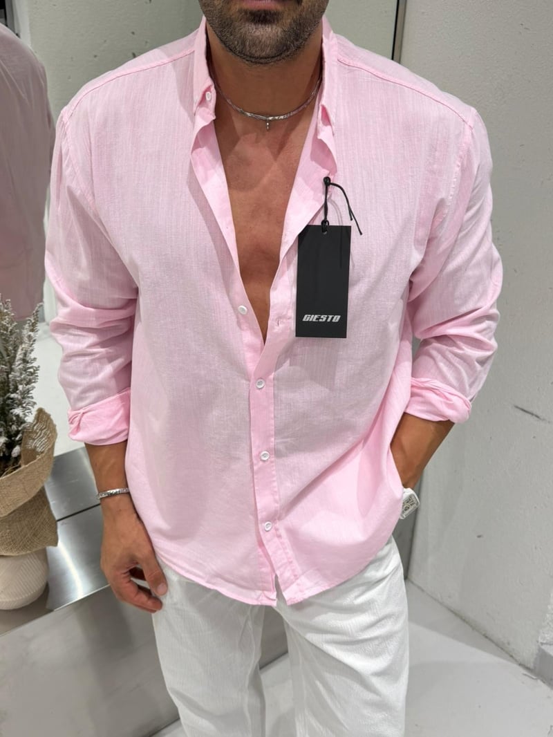 Giesto Fresh Gömlek Pembe