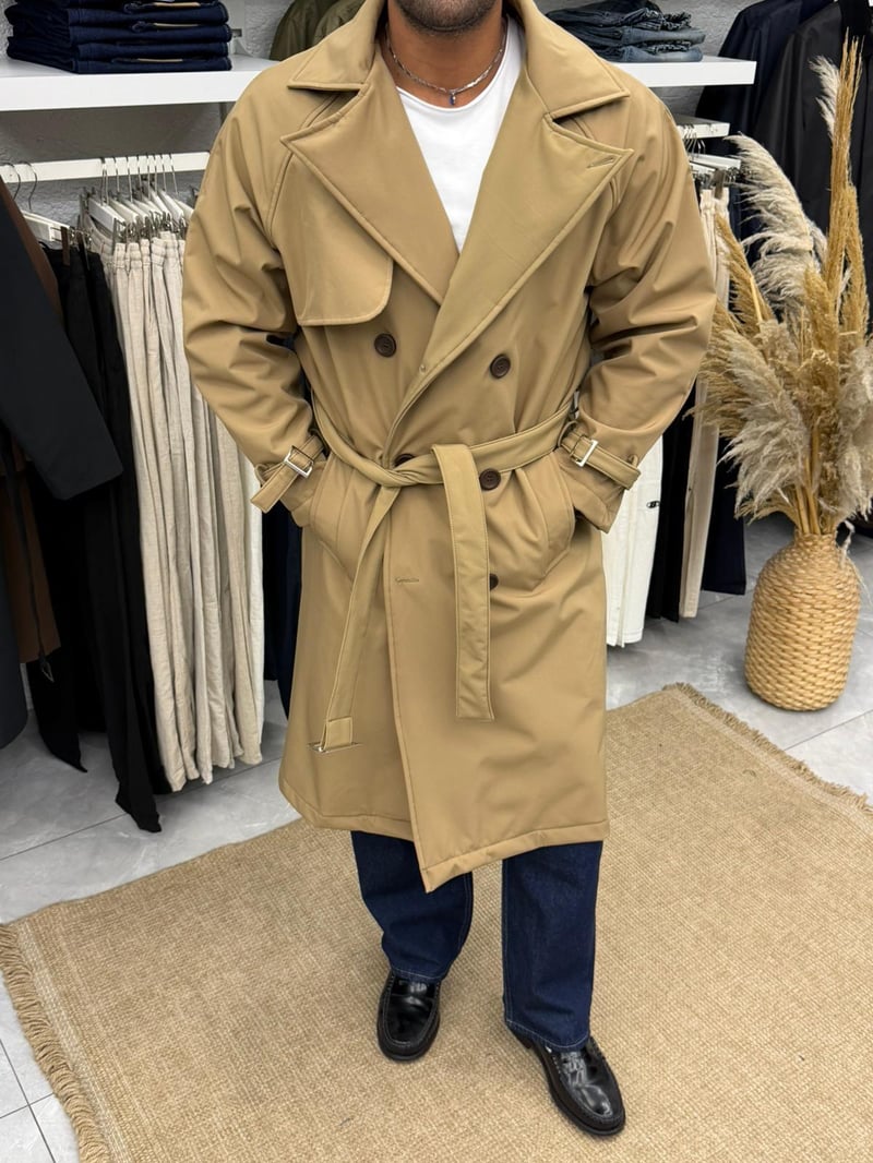 Giesto Trençkot Camel