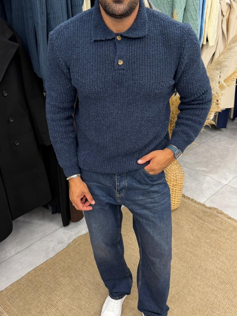 Marrakech Kazak Lacivert