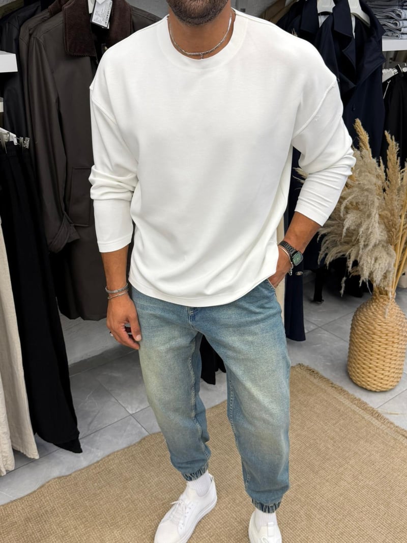 Model Sweat Beyaz