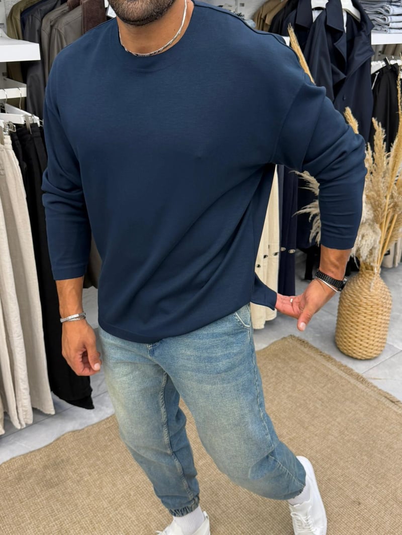 Model Sweat Lacivert