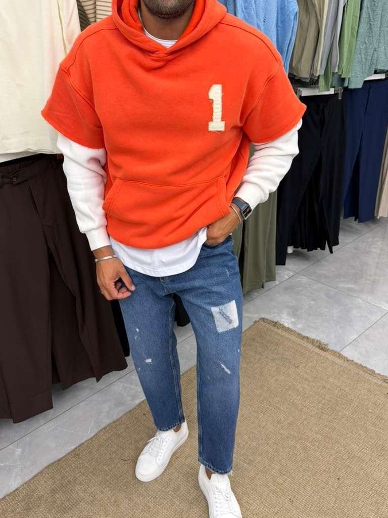 Vamos Premium Sweatshirt Turuncu