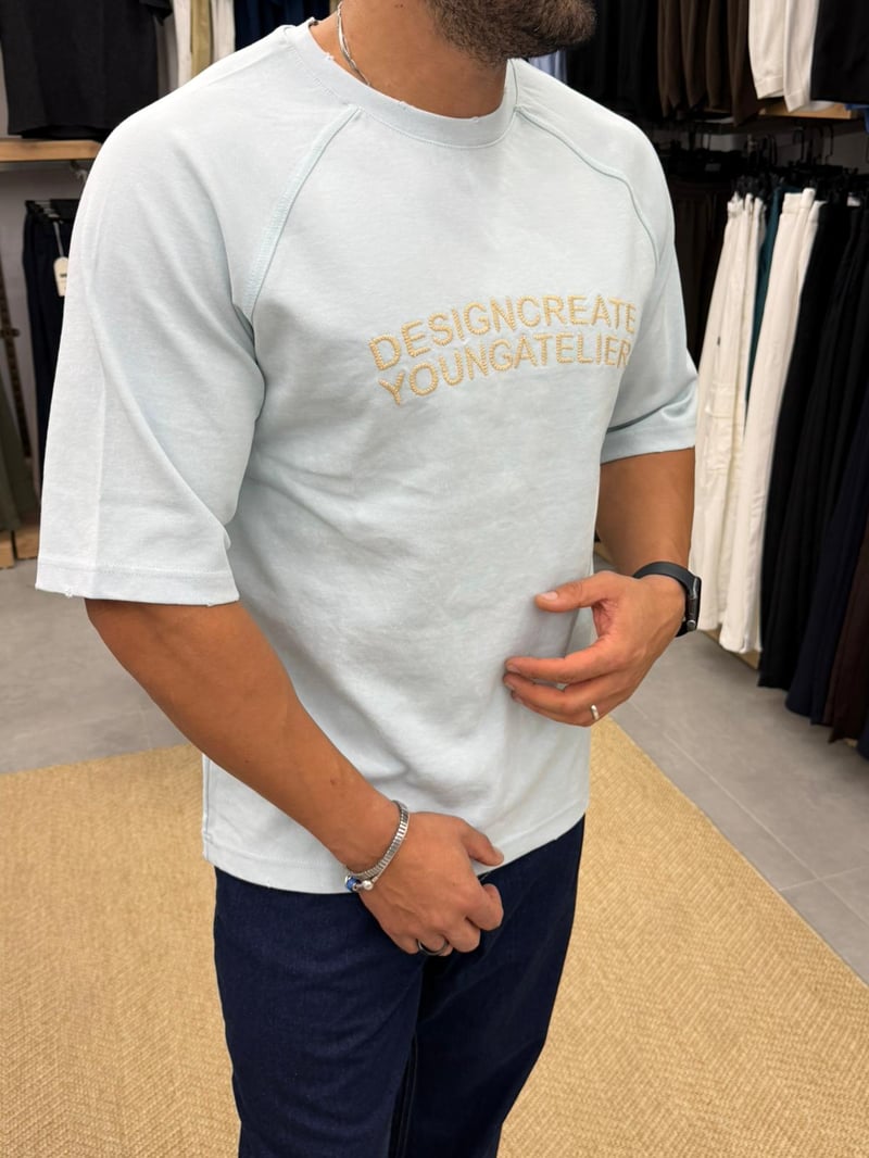 Vamos Premium Tshirt Açık Gri