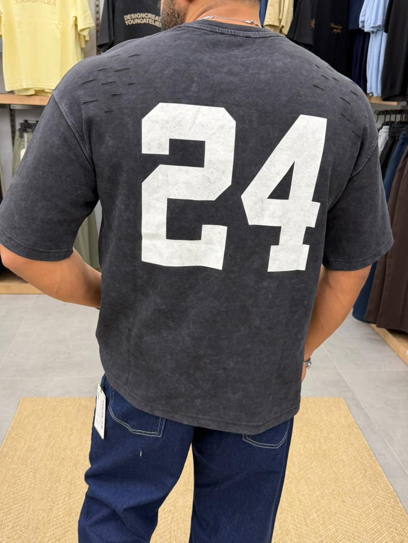 Vamos Premıum Tshirt Antrasit