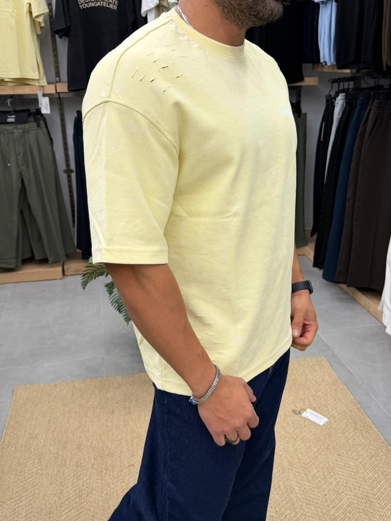 Vamos Premıum Tshirt Sarı