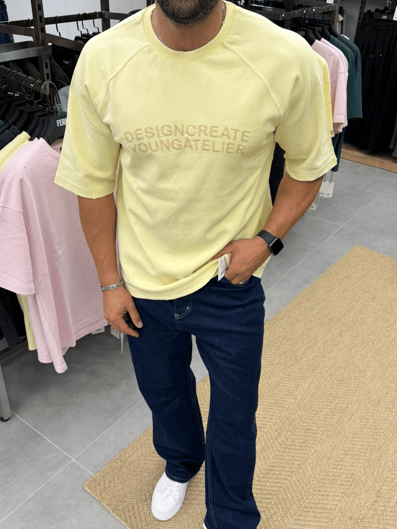 Vamos Premium Tshirt Sarı