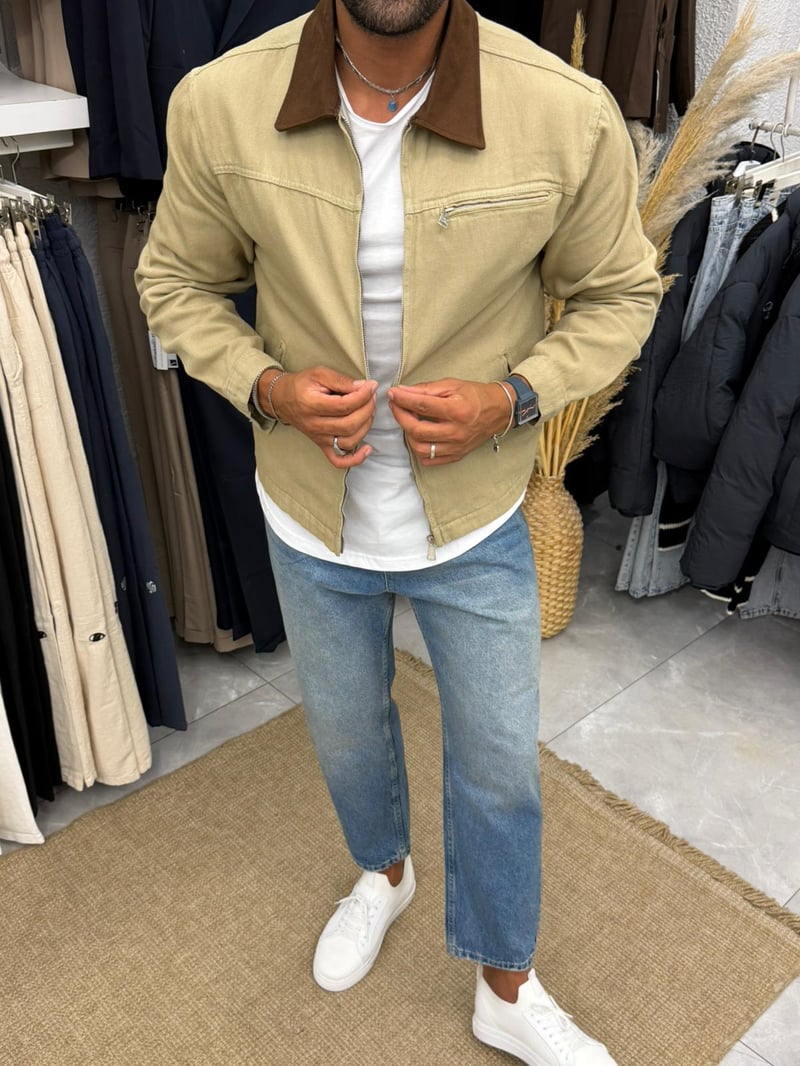 We11 Örme Ceket Bej