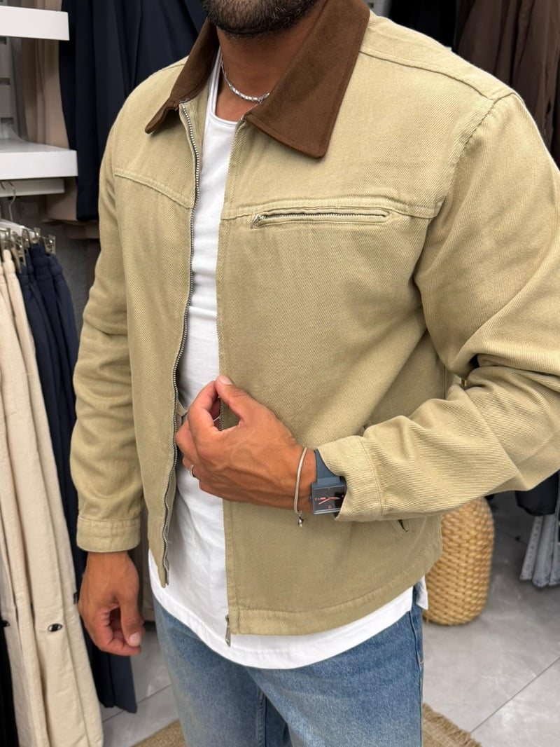 We11 Örme Ceket Bej