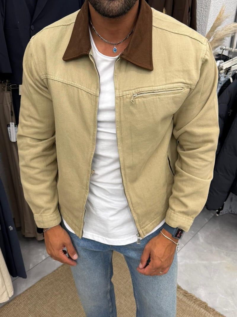 We11 Örme Ceket Bej