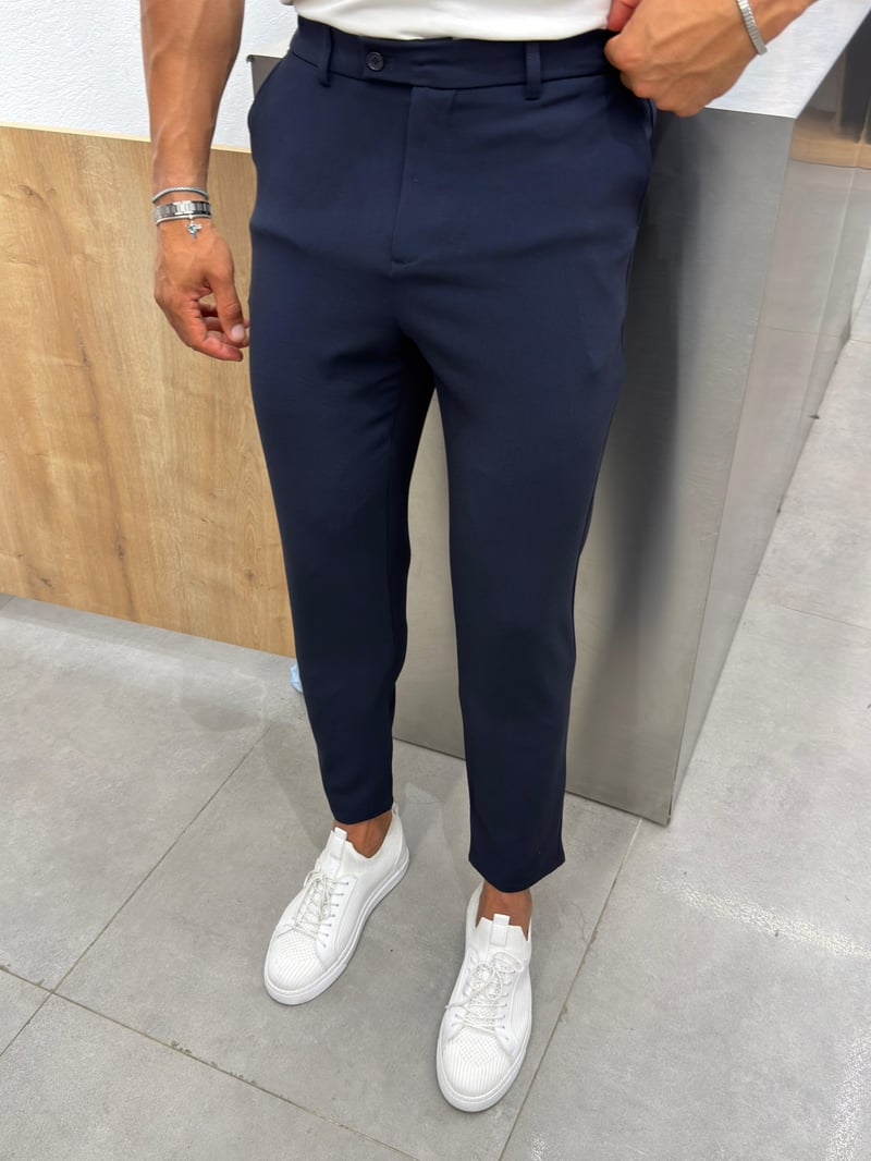 We11 Slimfit Kumaş Pantolon Lacivert