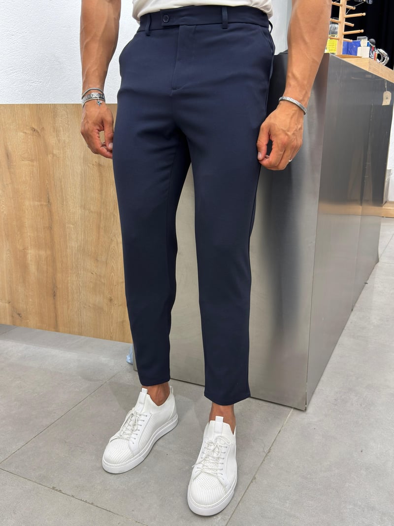 We11 Slimfit Kumaş Pantolon Lacivert