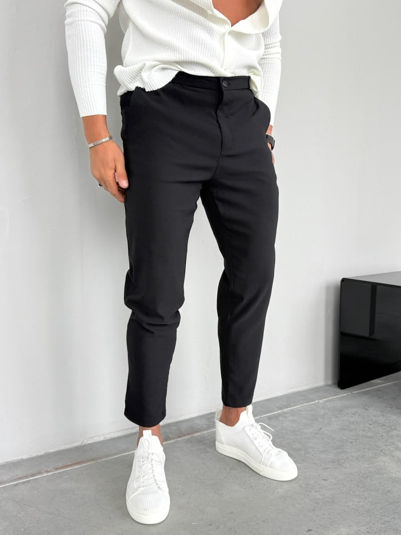 We11 Slimfit Pantolon Siyah
