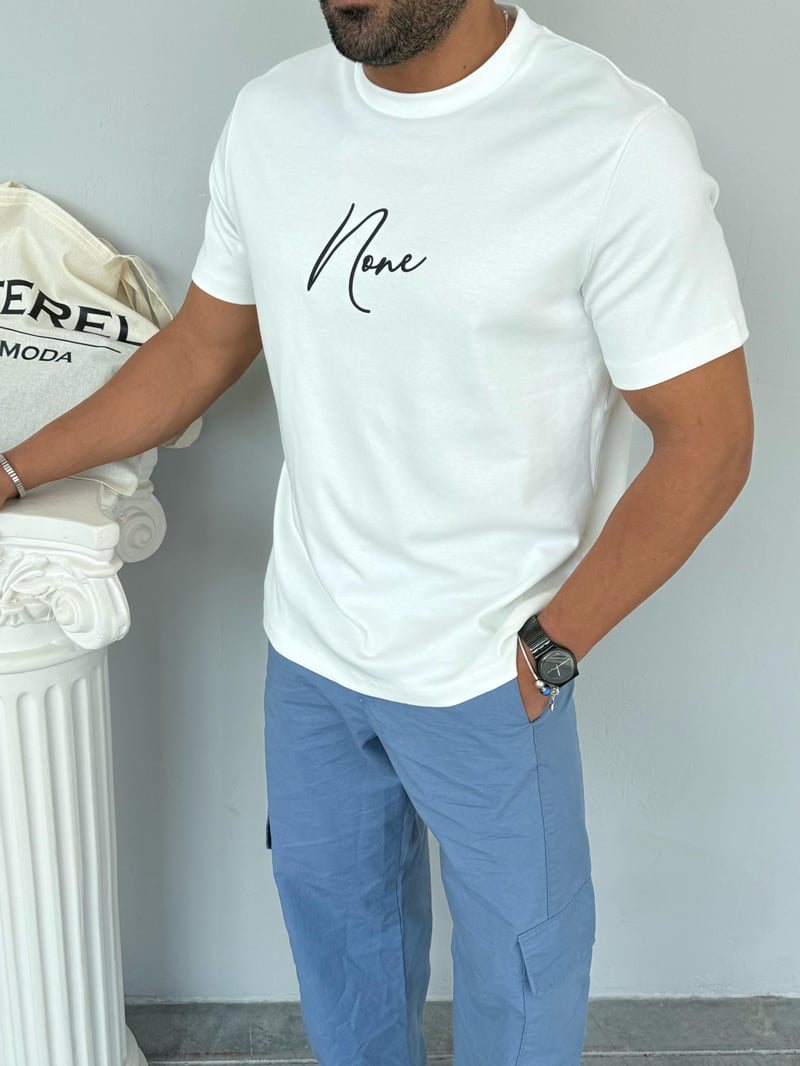 Yep Premium Tshirt Beyaz