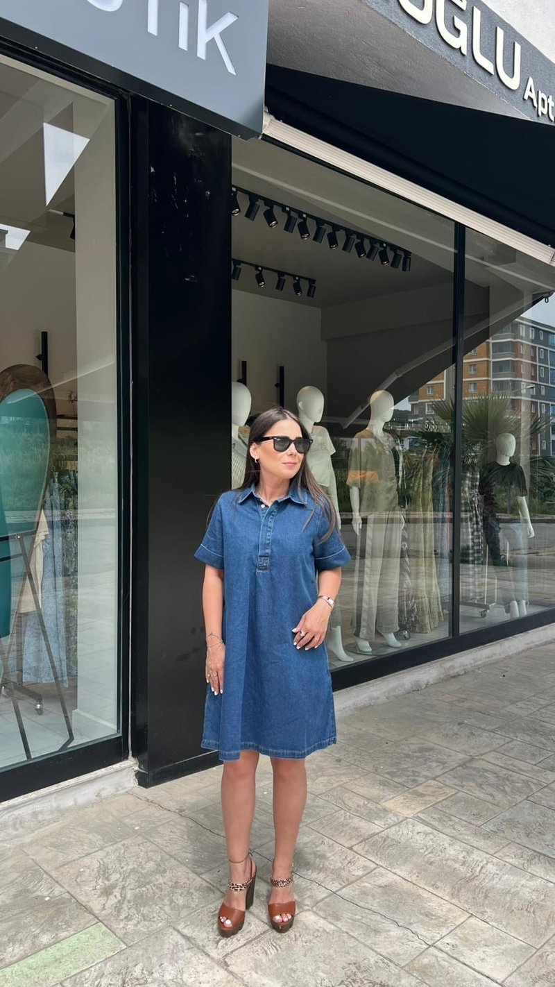 Mavi Denim Elbise