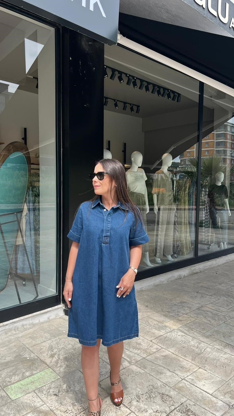 Mavi Denim Elbise
