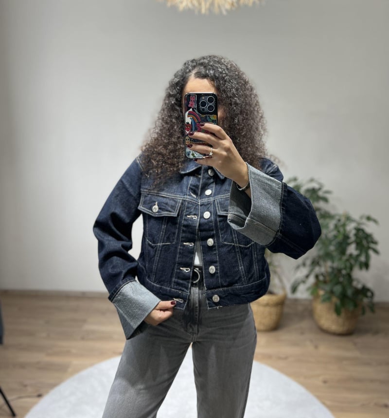 Orj Marka Denim Ceket